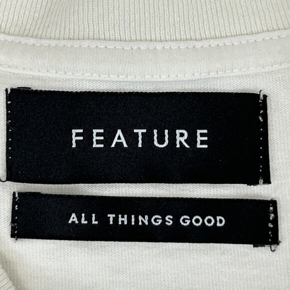 Feature x Saucony Greetings From Dreamland USA T Shirt UFO White Tee XL X-Large - Picture 10 of 12